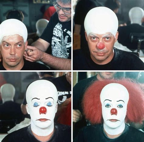 tim curry pennywise clown makeup
